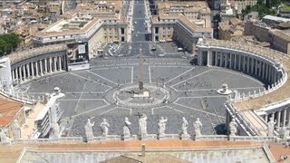 St Peters Square Rome [upl. by Petrine]