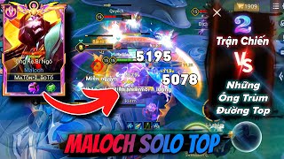 Maloch S3 2024  MALOCH ĐI TOP quotFULL ĐAMEquot VS FLO  VOLKATH  2 TRẬN ĐẠI CHIẾN CÙNG NHỮNG ÔNG TRÙM [upl. by Bryant]