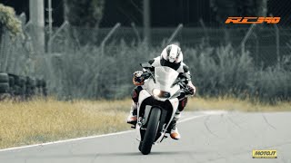 KTM RC 390 la prova su strada e in pista di Motoit [upl. by Cordell]