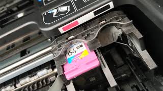 HP Envy photo 7800 series cartridge problem [upl. by Karena]