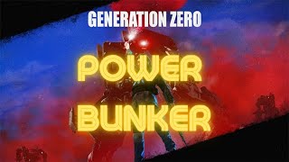 Generation Zero  Turning on Power  Skarven Bunker [upl. by Oram]