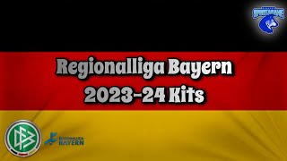 202324 Regionalliga Bayern Kits [upl. by Zul463]