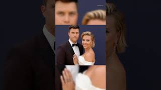 They have been married for 3 years Scarlett Johansson and husband Colin Jost love celebrity [upl. by Ardnola243]