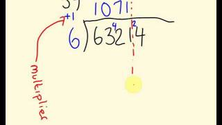 Long Division trick 2  an easier way [upl. by Lorens]