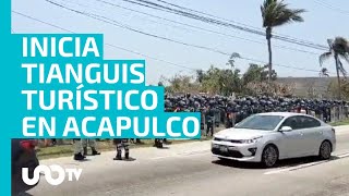 ¡Tianguis Turístico en Acapulco Guardia Nacional monta operativo ante posibles protestas [upl. by Acisseg]