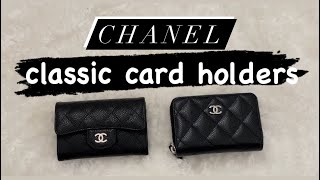 CHANEL  classic snap on VS classic zipped coin  which is better [upl. by Aneelak801]