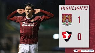 HIGHLIGHTS Northampton Town 1 Cheltenham Town 0 [upl. by Mond]