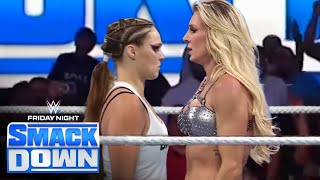 Ronda Rousey vs Charlotte Flair  FULL MATCH  WWE June 23 2024 [upl. by Ellesor873]