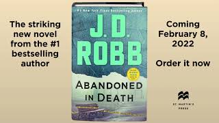 Abandoned in Death by JD Robb Book Trailer [upl. by Spiers]