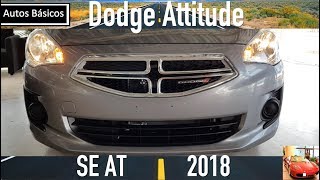 Dodge Attitude 2018 Basico [upl. by Atat956]