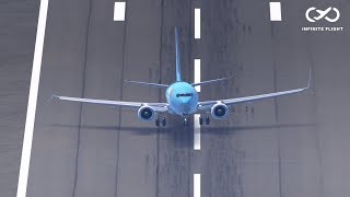 Crosswind Takeoff  Airliner Tutorial [upl. by Herries371]