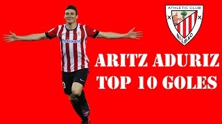 Aritz Aduriz Top 10 goles  HD [upl. by Nirrok]