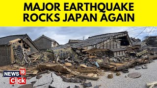 Japan Earthquake Today  Powerful Earthquake Rocks Japan Again  Japan Earthquake News  N18V [upl. by Esertap]