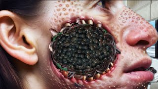 treatment ASMR sedative cheek care animation larvae removal [upl. by Alyt]