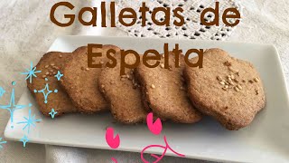 Galletas de Espelta  Recetas By Fany [upl. by Zola]