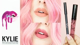 Kylie Jenner Lip Kit REVIEW  SWATCHES  by tashaleelyn [upl. by Switzer]