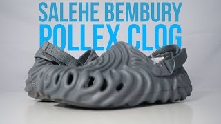 SALEHE BEMBURY POLLEX CLOG x CROCS  Unboxing amp review [upl. by Igor687]