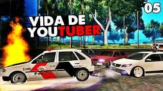 GTA Vida de YouTuber DEU RUIM [upl. by Ocinom780]