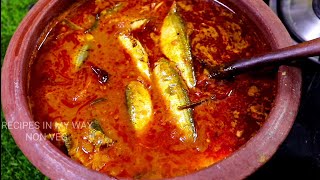 MATHI MEEN KULAMBU  SARDINE FISH KULAMBU  மத்தி மீன் குழம்பு  MATHI FISH CURRY  MEEN KULAMBU [upl. by Nero]