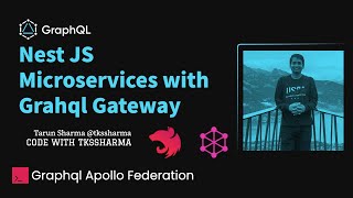 Nest JS Graphql with Apollo Federation Introduction 001 microservices nestjs graphql [upl. by Almund693]