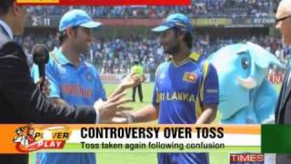 WC final Row over double toss at Wankhede [upl. by Ahmed]