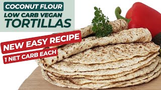 Low Carb Coconut Flour Tortilla [upl. by Bryner480]