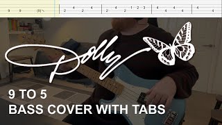 Dolly Parton  9 to 5 Bass Cover with Tabs [upl. by Av]