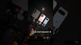 iPhone 16 Pro Max vs Galaxy S24 Ultra vs Pixel 9 Pro Best Moon Shot 🌕📸 [upl. by Akiemehs]