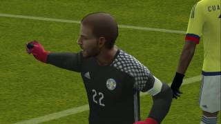 PES 2017 PS2 Free Kick Goals Compilation HD Chilavert [upl. by Shaffer]