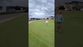 WOW  The 17th Green At St Andrews And Road Hole Bunker [upl. by Magulac113]