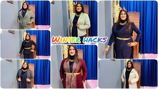 Winter saree styling🧥coat collection🥰How to style your winterviralvideofashiontrending [upl. by Mehalick]