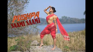 SAAMI SAAMI  Dance cover by ANWESA MANNA SaamiSaami Pushpa alluarjun rashmika [upl. by Annirac]