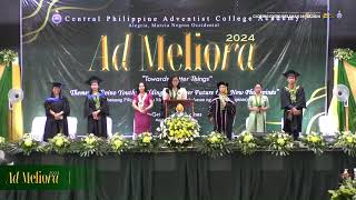 7th COMMENCEMENT EXERCISES  CPAC ACADEMY  AD MELIORA 2024 [upl. by Verdha685]