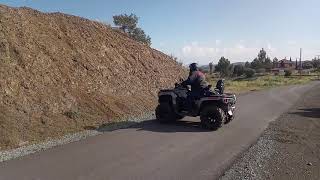 ATV Can am Outlander 1000 very Steep climb by Harpas ATV [upl. by Clifford810]