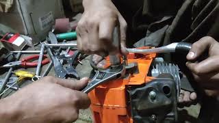 how to blid stad Tait zomix 5800stihlchainsaw husqvarna husqvarna dolmar [upl. by Laen]