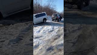 Финал Land Cruiser 80 VS Land Cruiser 100 automobile offroad горы [upl. by Neryt]