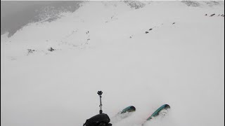 Delirium dive powder lap at sunshine village [upl. by Ilyse568]