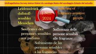 1 Nov 24 UmfrageStatus Survey status Statut du sondage Stato del sondaggio Estado del estudio [upl. by Oreste590]