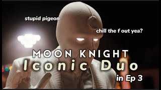 Marc Spector and Steven grant being Iconic  Moon Knight S1E3 [upl. by Mali]