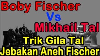 Boby Fischer vs Mikhail Tal 01  Tal super Genius [upl. by Jennie]