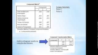 Tutorial  Análise Fatorial no SPSS [upl. by Zipah350]