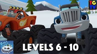 Blaze and the Monster Machines  Snowy Slopes Levels 6 10 [upl. by Marjana]