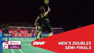 MD  LILIU CHN 4 vs LIUZHANG CHN 2  BWF 2018 [upl. by Drofliw]