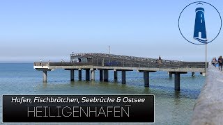 🔴 Urlaub Streifzug durch Heiligenhafen  Hafen Strand Meer Ostsee [upl. by Fancie]