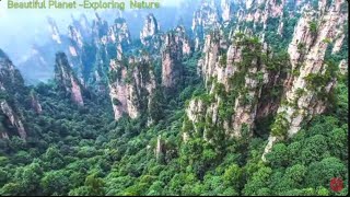 SCENIC DRONE FLY OVER  Eye Pleasing Flight View of Nature Landscapes [upl. by Ynatsyd]