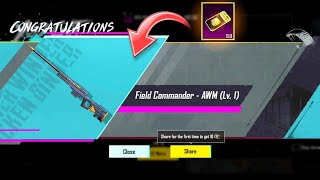 FREE UPGRADABLE AWM 🤯 120 NEW PREMIUM CREATE OPENING  PUBG MOBILE [upl. by Frissell391]