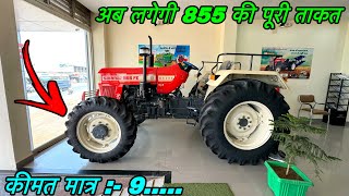 Swaraj 855 FE 4wd Review And Specification  Swaraj 855 4 Wheel Drive  50 Hp Tractor  Swaraj [upl. by Itsirc]