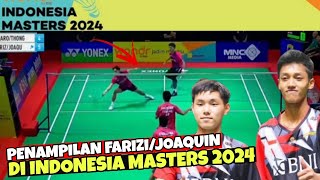 Muhammad Al FariziNikolaus Joaquin vs ChaloemponWorrapol ThongsaNga  INDONESIA MASTERS 2024 [upl. by Hall]