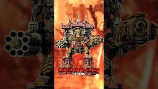 Machine Gods  Imperator Titans  Warhammer 40k 40k lore [upl. by Goulder]