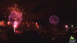 Madeira New Year Fireworks 2016 HD Live [upl. by Abebi778]